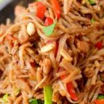 Authentic Chicken Pad Thai Stir Fry 4 Authentic Chicken Pad Thai Stir Fry