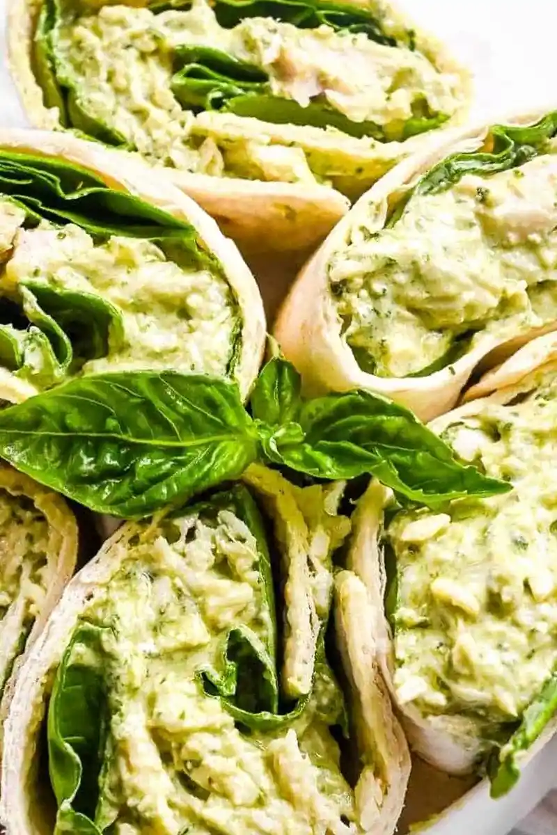 Easy High-Protein Pesto Chicken Salad 3 Recipe image