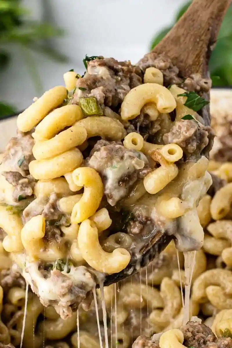 Hearty Philly Cheesesteak Pasta Skillet 3 Recipe image