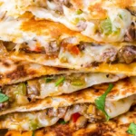 Philly Cheesesteak Quesadillas 4 Philly Cheesesteak Quesadillas