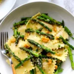 Ravioli with Sautéed Asparagus and Toasted Walnuts 4 Ravioli with Sautéed Asparagus and Toasted Walnuts
