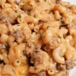 Homemade Creamy Cheeseburger Macaroni 4 Homemade Creamy Cheeseburger Macaroni