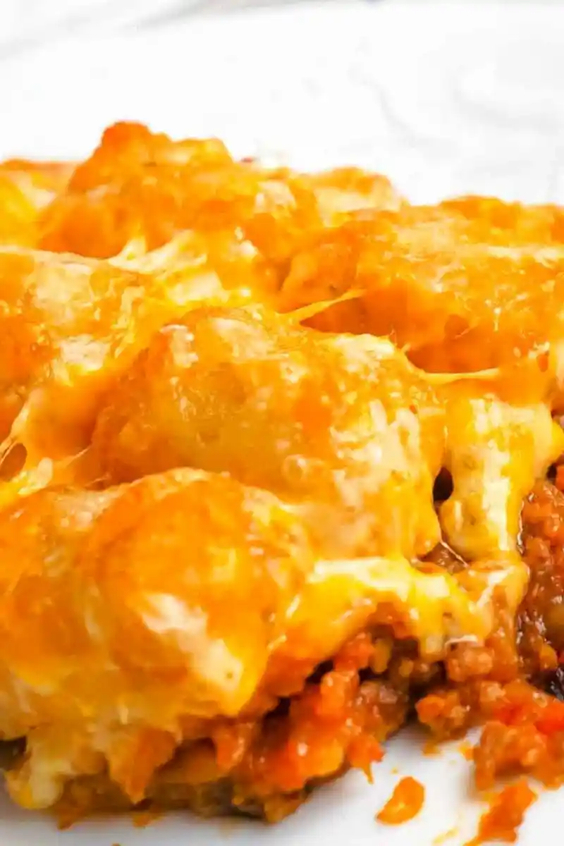 Sloppy Joe Tater Tot Casserole 3 Recipe image