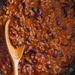 Hearty Slow Cooker Beef Chili 4 Hearty Slow Cooker Beef Chili