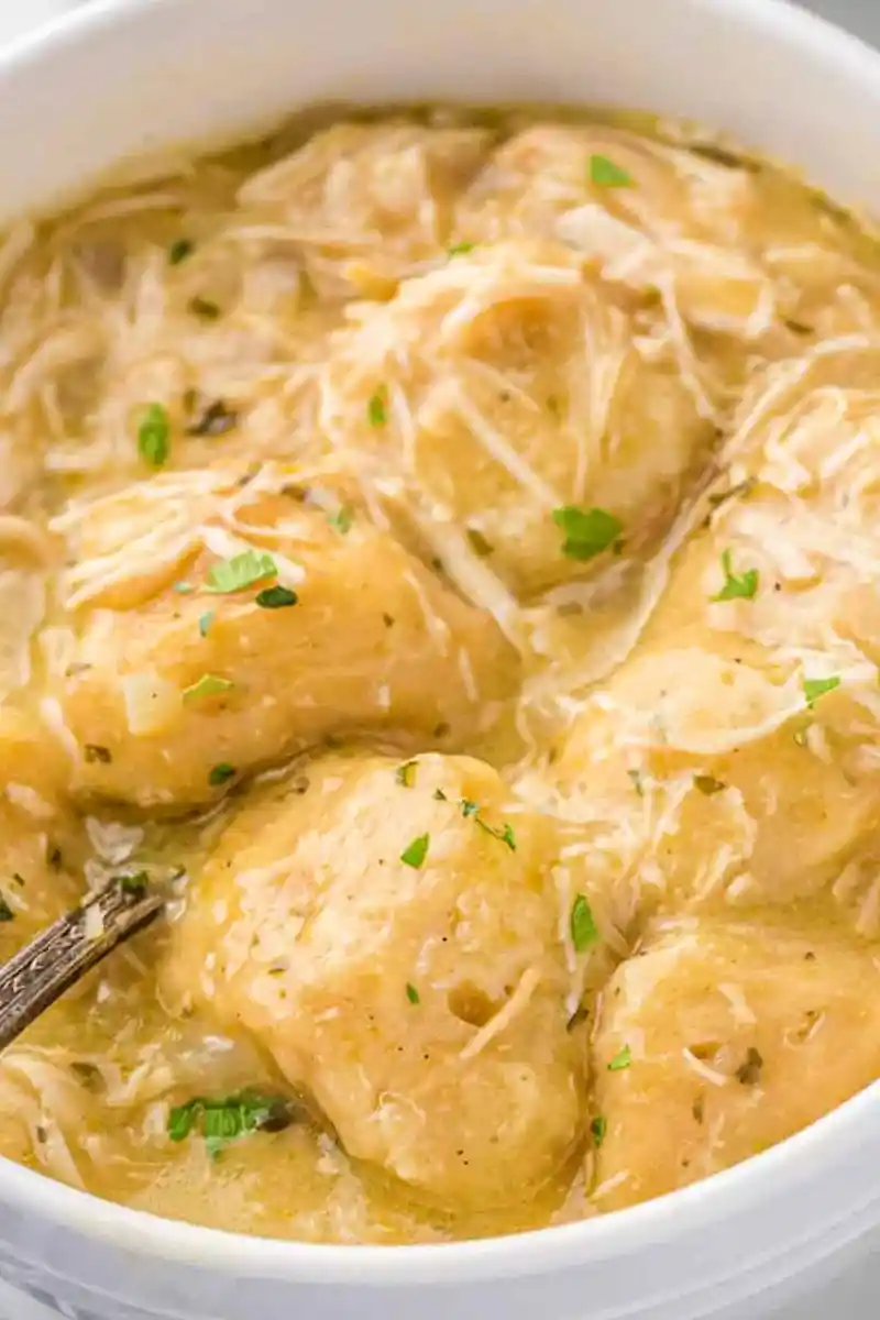 Slow Cooker Chicken and Dumplings 3 Recipe image