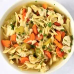 Hearty Slow Cooker Chicken Noodle Soup 4 Hearty Slow Cooker Chicken Noodle Soup