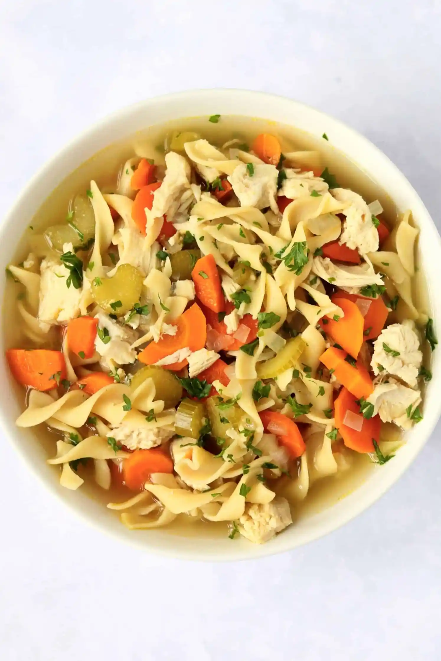 Hearty Slow Cooker Chicken Noodle Soup 3 Recipe image
