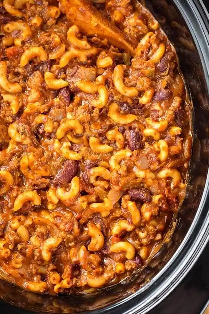 Slow Cooker Chili Mac 3 Recipe image