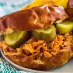 Slow Cooker Hot Honey Chicken Sandwiches 4 Slow Cooker Hot Honey Chicken Sandwiches