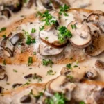 Slow Cooker Mushroom Chicken 4 Slow Cooker Mushroom Chicken