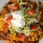 Easy Slow Cooker Taco Beef Bake 4 Easy Slow Cooker Taco Beef Bake
