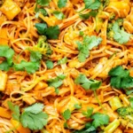 Creamy Spicy Coconut Curry Chicken with Rice Noodles 4 Creamy Spicy Coconut Curry Chicken with Rice Noodles
