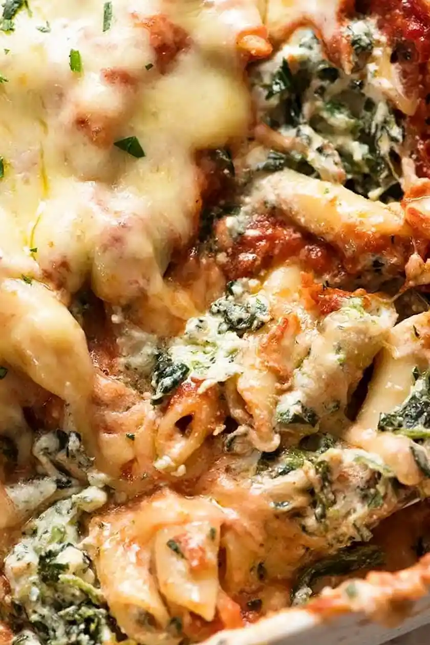 Spinach and Ricotta Pasta Bake 3 Recipe image