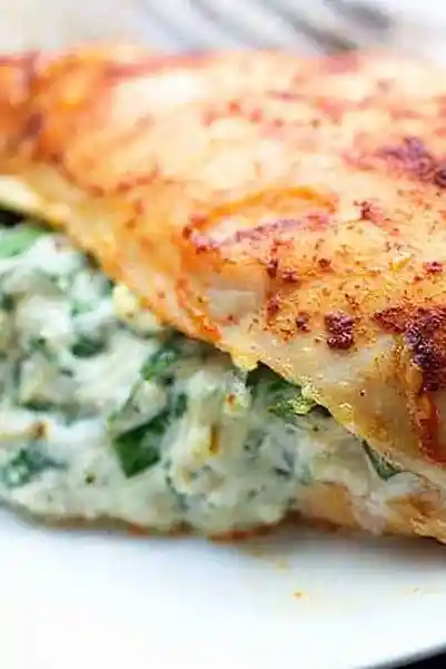 Cheesy Spinach Stuffed Chicken Breasts 3 Recipe image