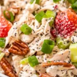 Strawberry Pecan Poppy Seed Chicken Salad 4 Strawberry Pecan Poppy Seed Chicken Salad