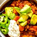 Hearty No Bean Turkey and Sweet Potato Chili 4 Hearty No Bean Turkey and Sweet Potato Chili