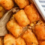 Savory Ground Beef Tater Tot Casserole 4 Savory Ground Beef Tater Tot Casserole