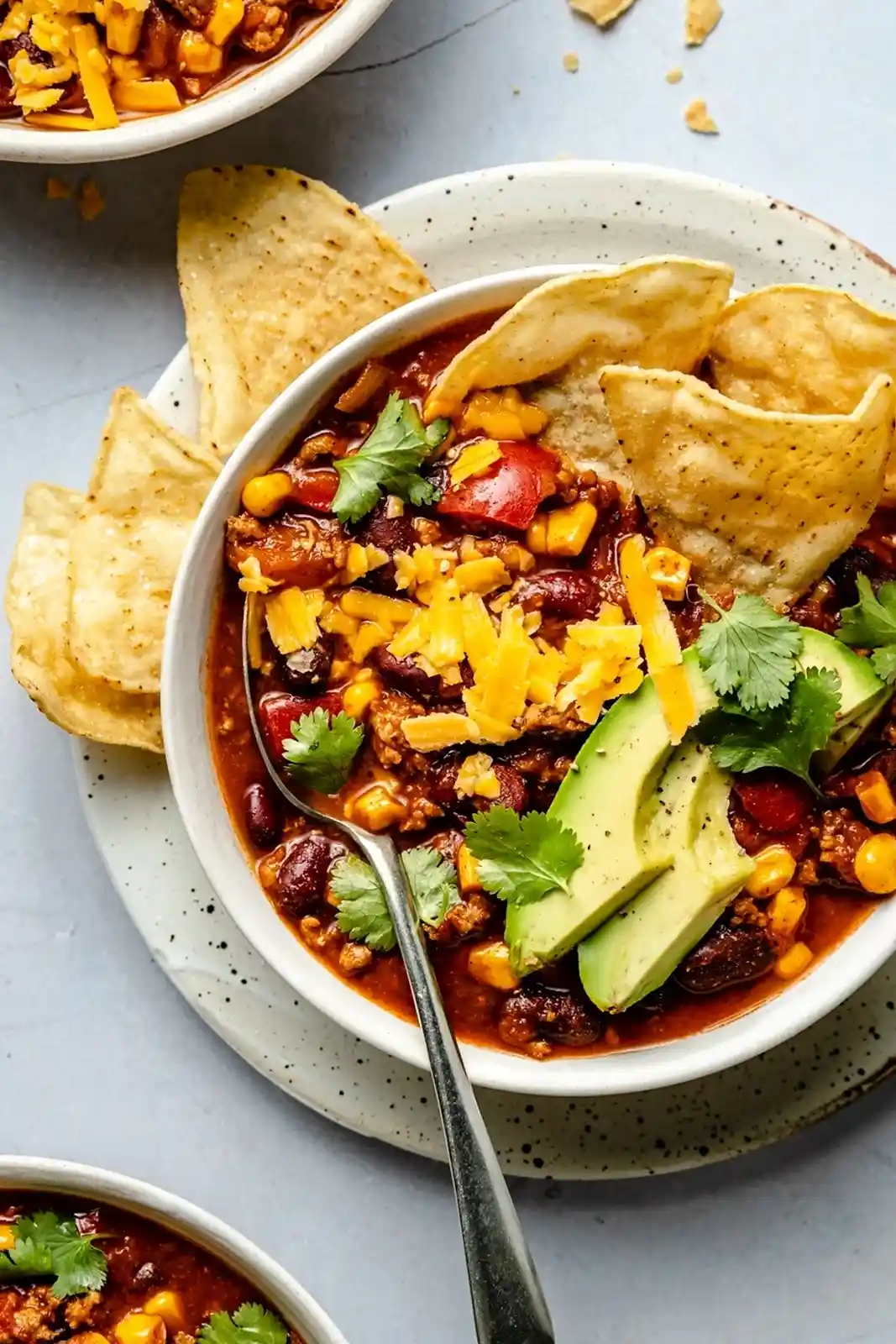 Healthy Lean Turkey Chili 3 Recipe image