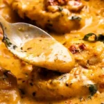 Creamy Chicken with Sun-Dried Tomatoes 4 Creamy Chicken with Sun-Dried Tomatoes