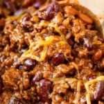 Hearty Ground Beef Chili with Masa Harina