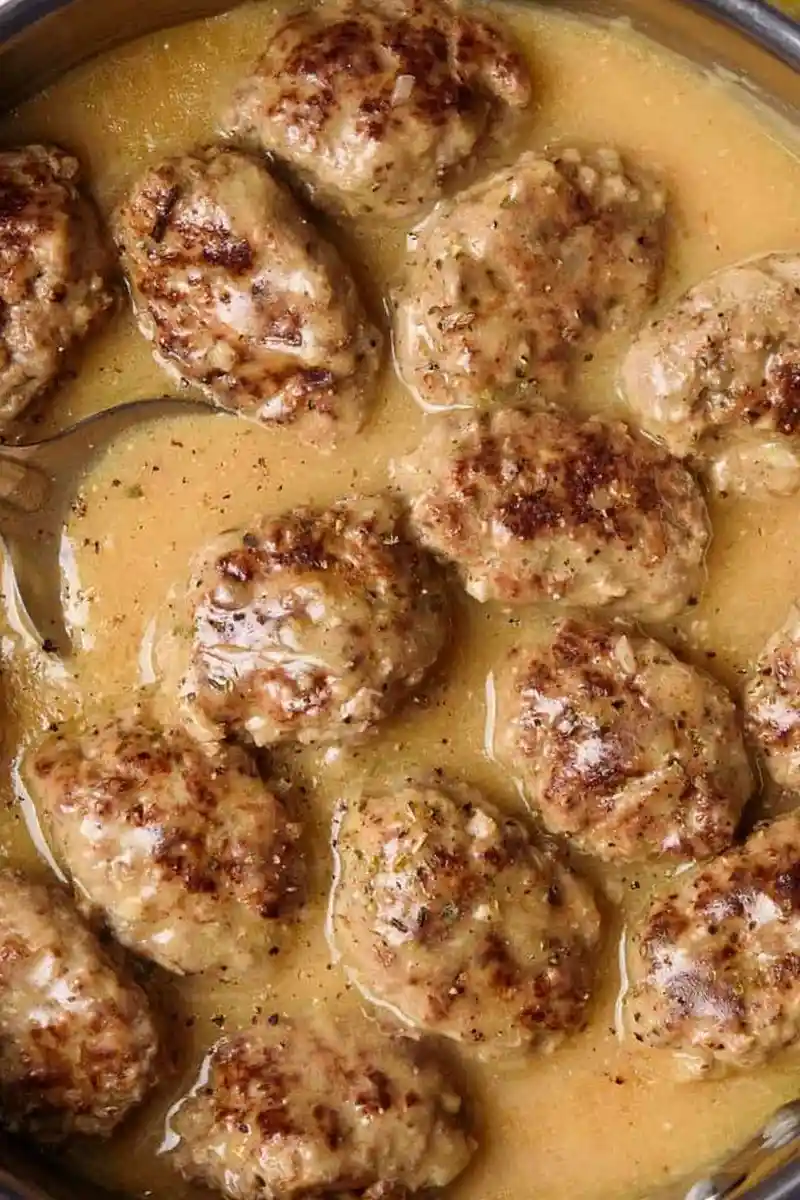 Tender Greek Meatballs in a Creamy Lemon Sauce 3 Recipe image