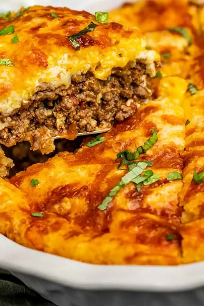 Impossible Taco Pie Recipe 3 Recipe image