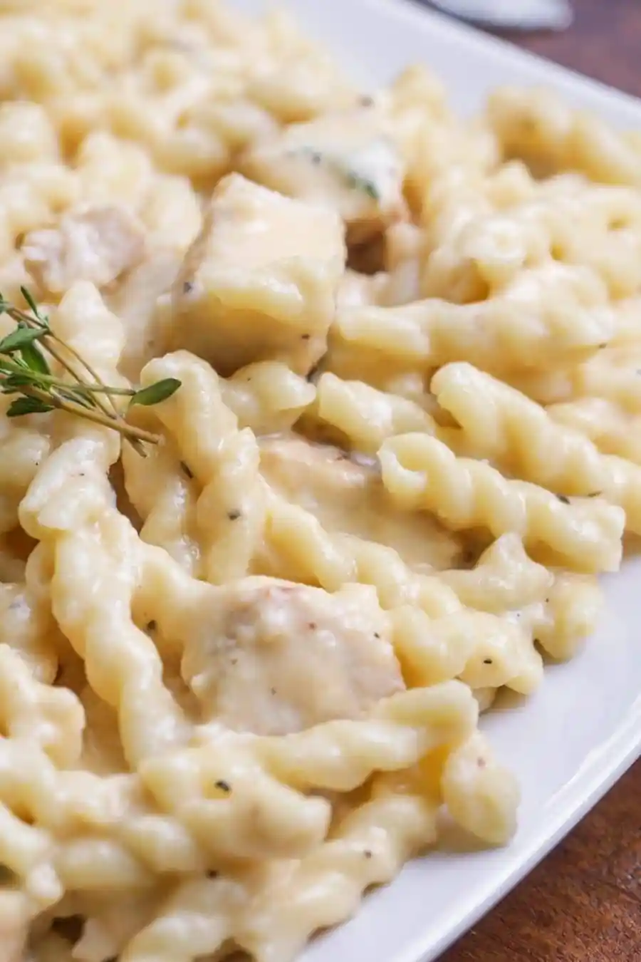 Creamy Triple Cheddar Chicken Pasta 3 Recipe image