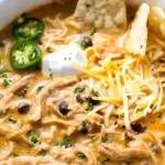 Creamy Instant Pot White Chicken Chili 4 Creamy Instant Pot White Chicken Chili