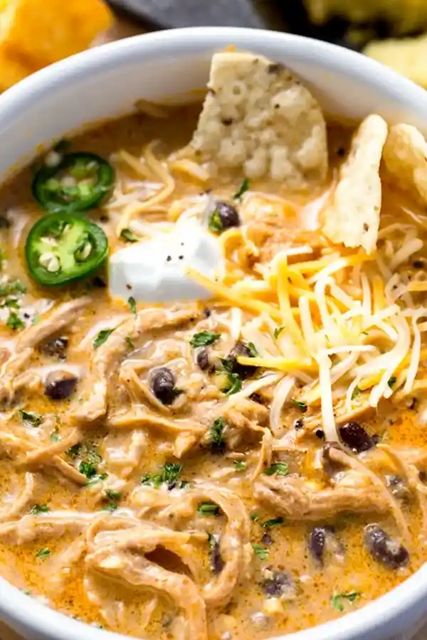 Creamy Instant Pot White Chicken Chili