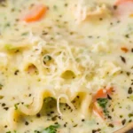Creamy White Chicken Lasagna Soup 4 Creamy White Chicken Lasagna Soup