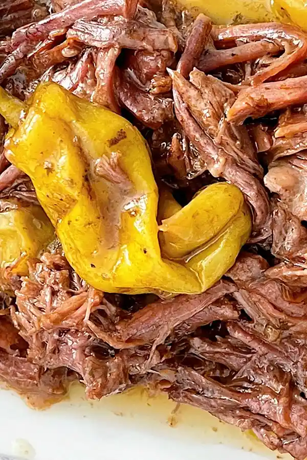 Slow Cooker Mississippi Pot Roast with Five Ingredients 3 Recipe image