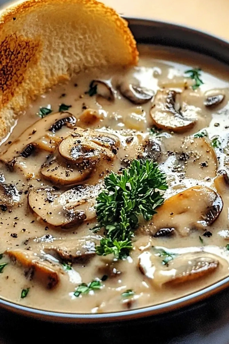 Best Creamy Mushroom Soup Ever! So Easy & Comforting 3 Best Creamy Mushroom Soup Ever! So Easy & Comforting
