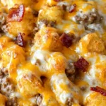 Hearty Cheeseburger Tater Tot Casserole 4 Hearty Cheeseburger Tater Tot Casserole