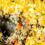 Cheesy Ground Beef and Rice Casserole 4 Cheesy Ground Beef and Rice Casserole