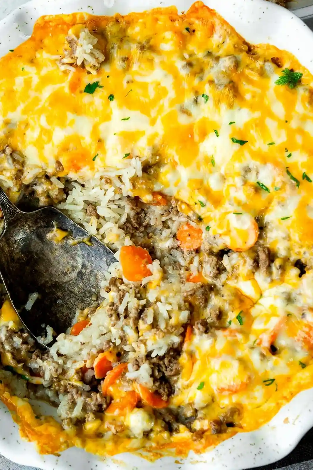 Cheesy Ground Beef and Rice Casserole 3 Cheesy Ground Beef and Rice Casserole