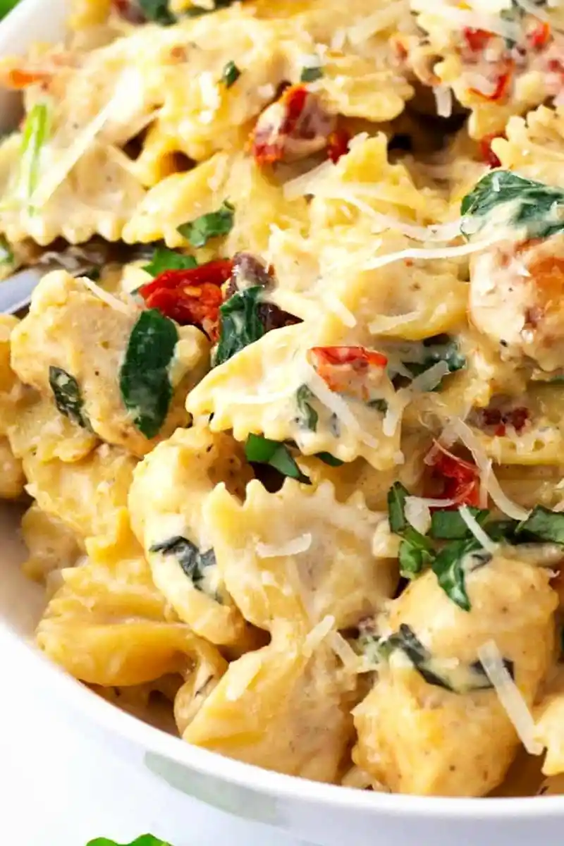 Creamy Tuscan Chicken Pasta One Pot Meal 3 Recipe image