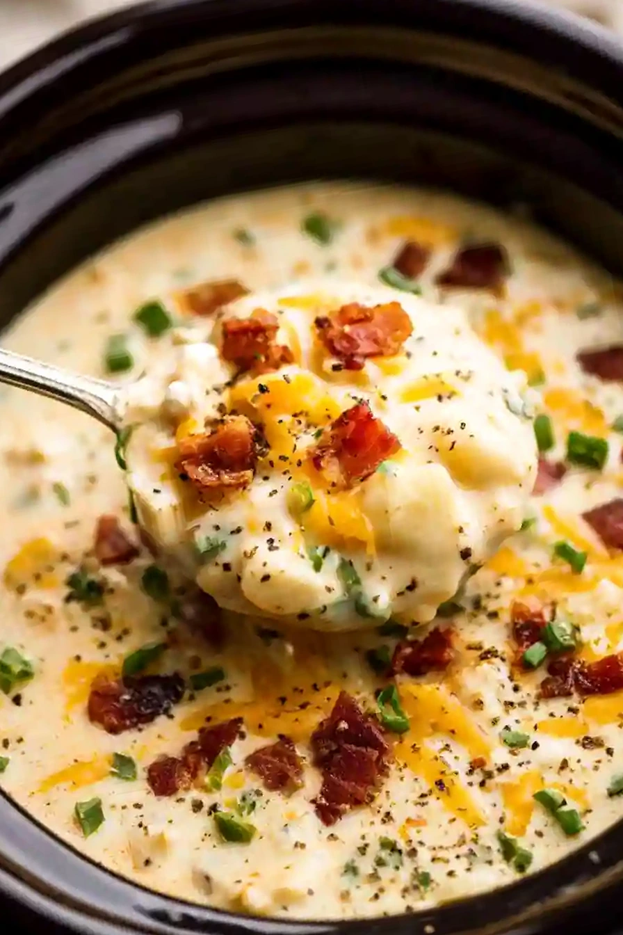 Crock Pot Crack Potato Soup 3 Crock Pot Crack Potato Soup