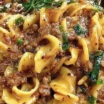 Creamy Ground Beef Stroganoff With Noodles 4 Creamy Ground Beef Stroganoff with Egg Noodles