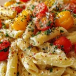 Creamy Ricotta Pasta 4 Creamy Ricotta Pasta with Fresh Cherry Tomatoes
