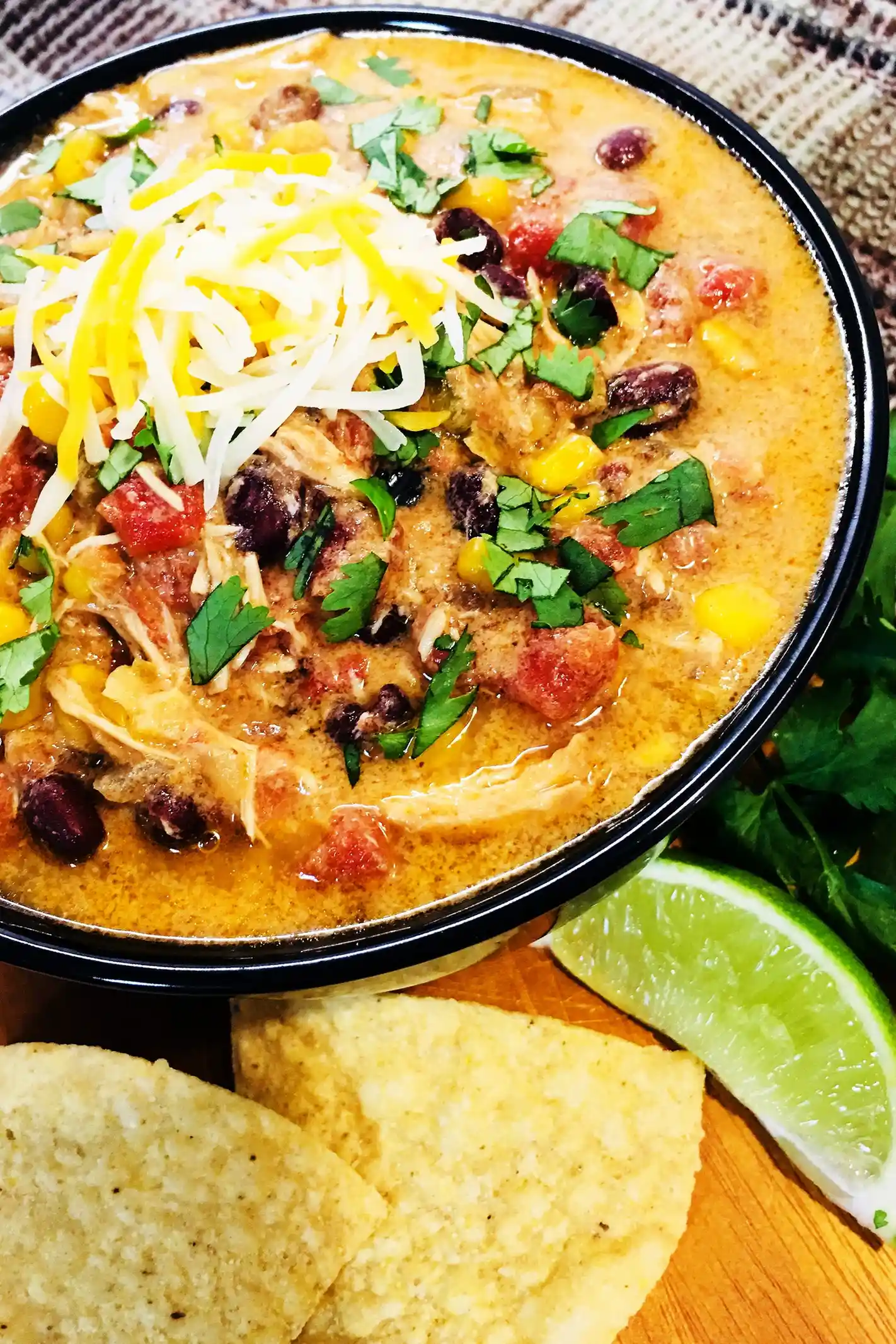 Crock Pot Chicken Enchilada Soup 3 Crock Pot Chicken Enchilada Soup