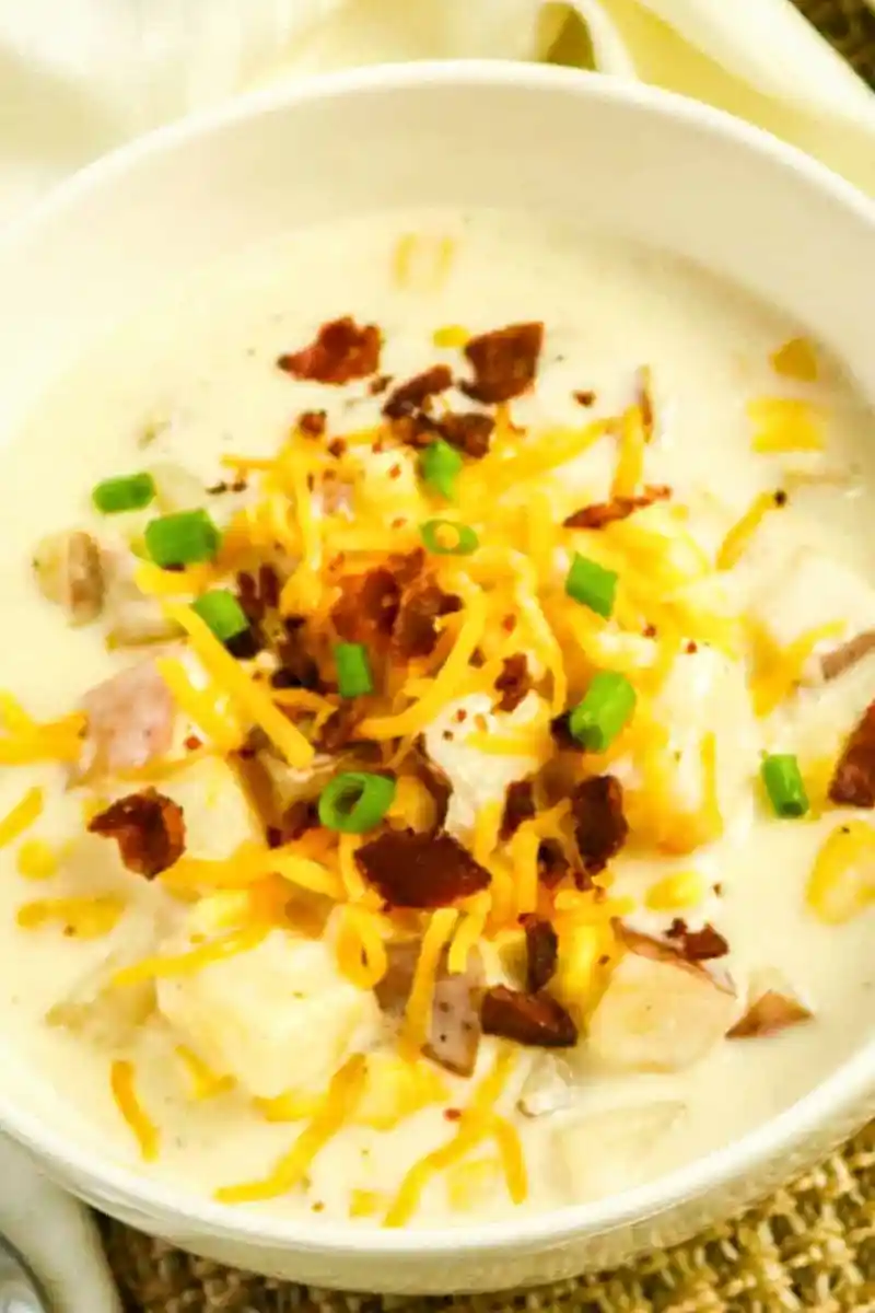 Slow Cooker Creamy Corn Chowder 3 Recipe image