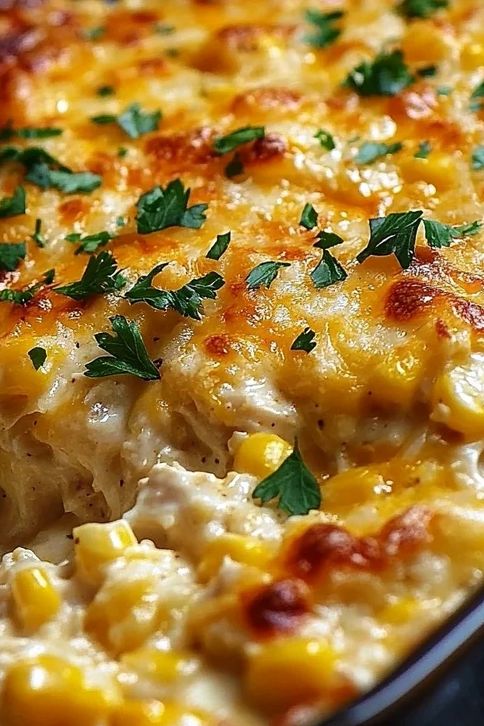 Street Corn Chicken Casserole 3 Street Corn Chicken Casserole