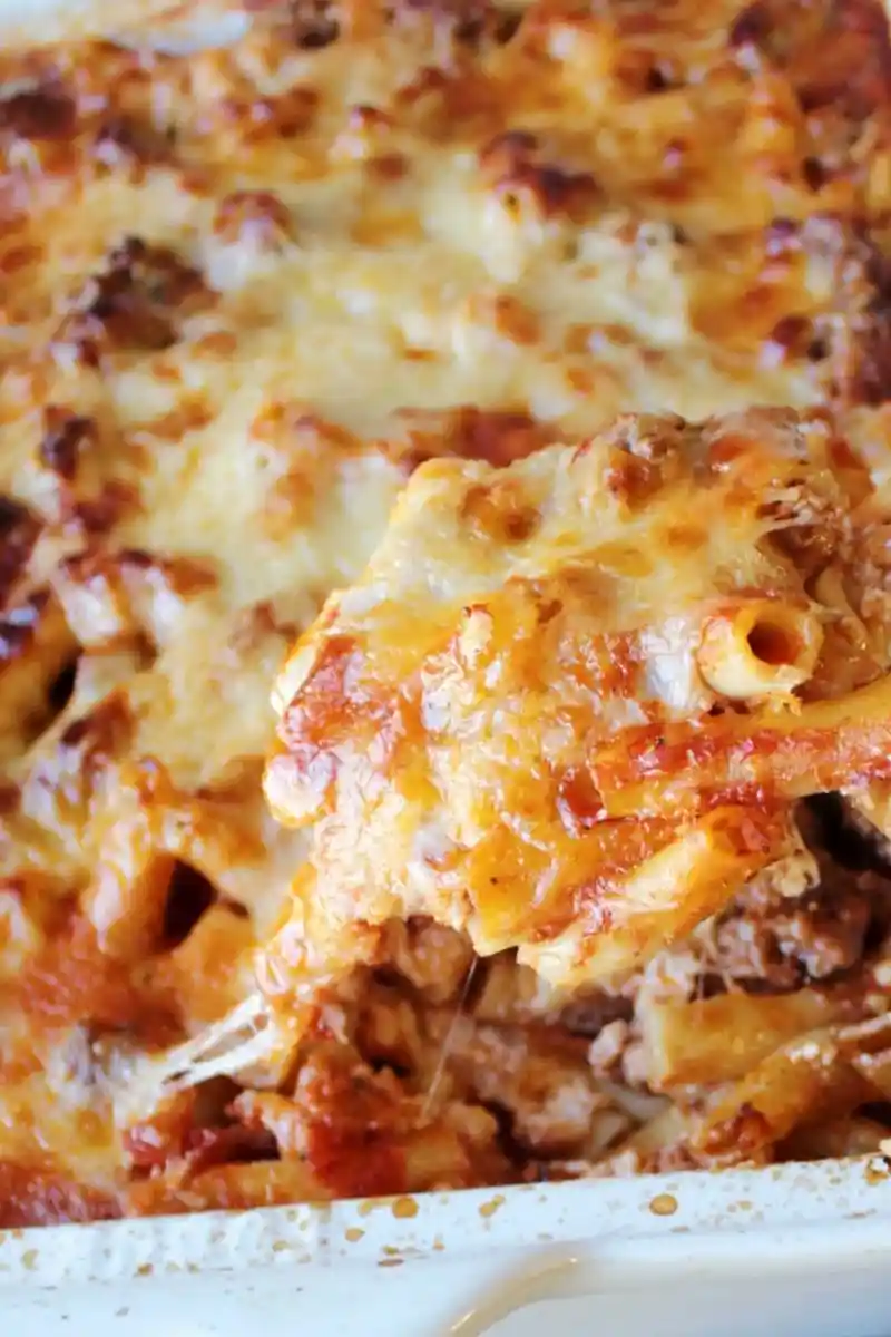 No Boil Baked Ziti Casserole 3 Recipe image