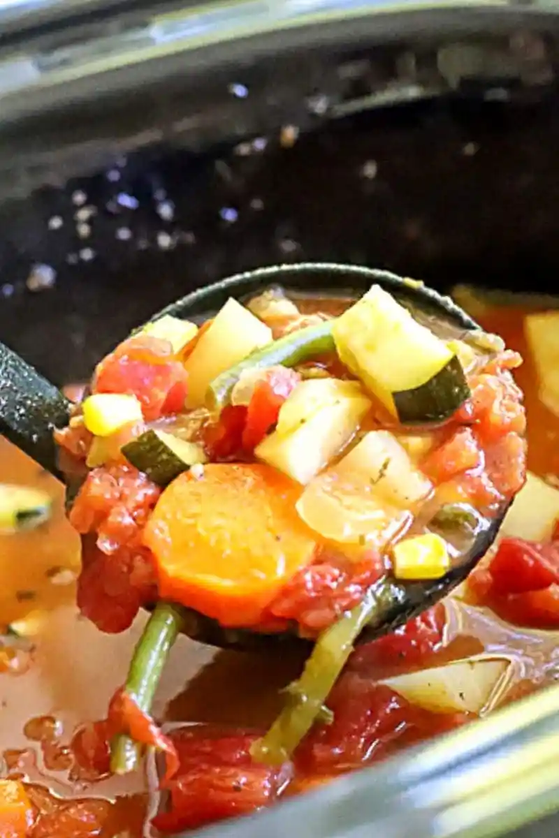 Wholesome Crock Pot Vegetable Soup 3 Wholesome Crock Pot Vegetable Soup