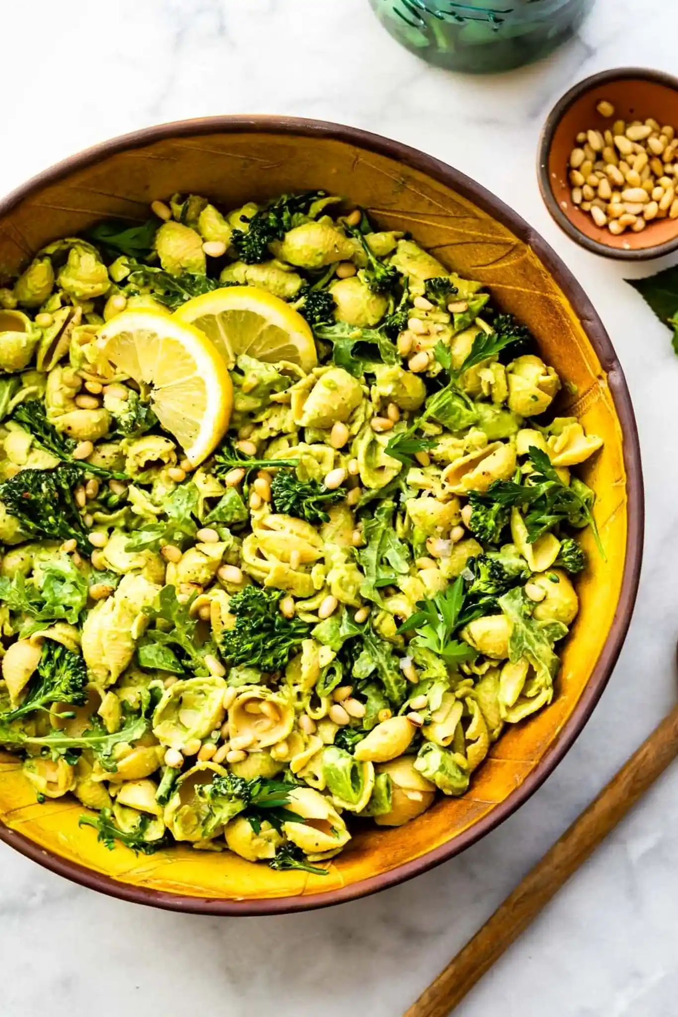 Creamy Green Goddess Vegan Pasta Salad (Gluten-Free) 3 Recipe image