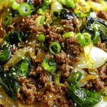 Savory Chinese Ground Beef and Cabbage Stir-Fry 4 Savory Chinese Ground Beef and Cabbage Stir-Fry