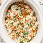 Crockpot Chicken and Rice 4 High Protein Crockpot Chicken and Rice