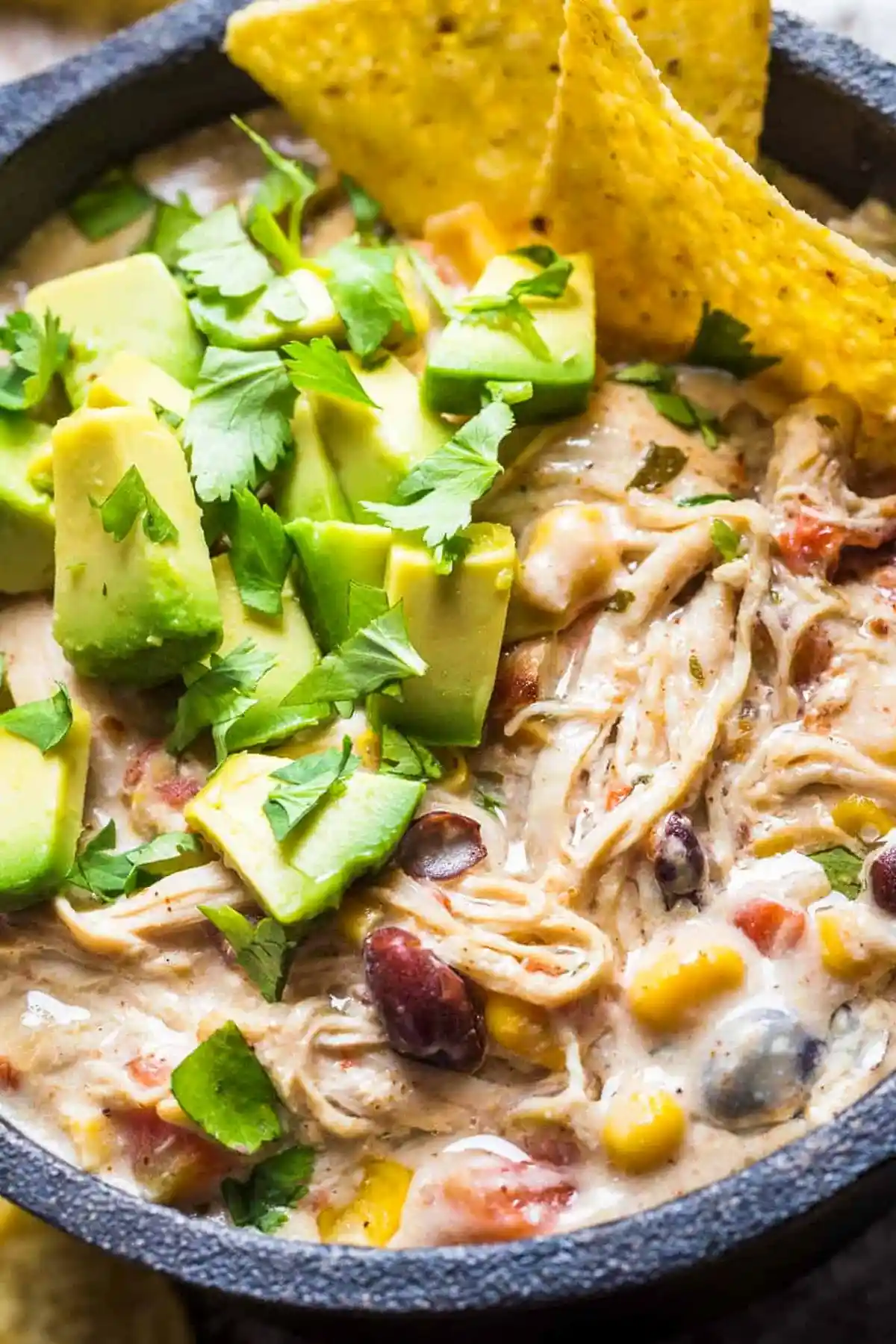 Instant Pot Creamy White Chicken Chili 3 Recipe image