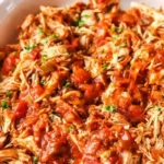 Slow Cooker Salsa Chicken 4 Easy Low Carb Crock Pot Salsa Chicken