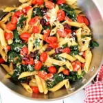 Sautéed Cherry Tomato and Spinach Pasta 4 Sautéed Cherry Tomato and Spinach Pasta